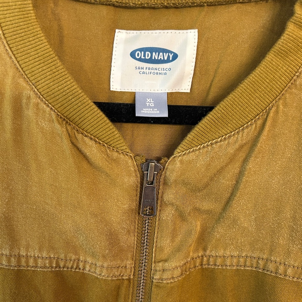 Old Navy Bomber Jacket - Size XL - Picture 2 of 7
